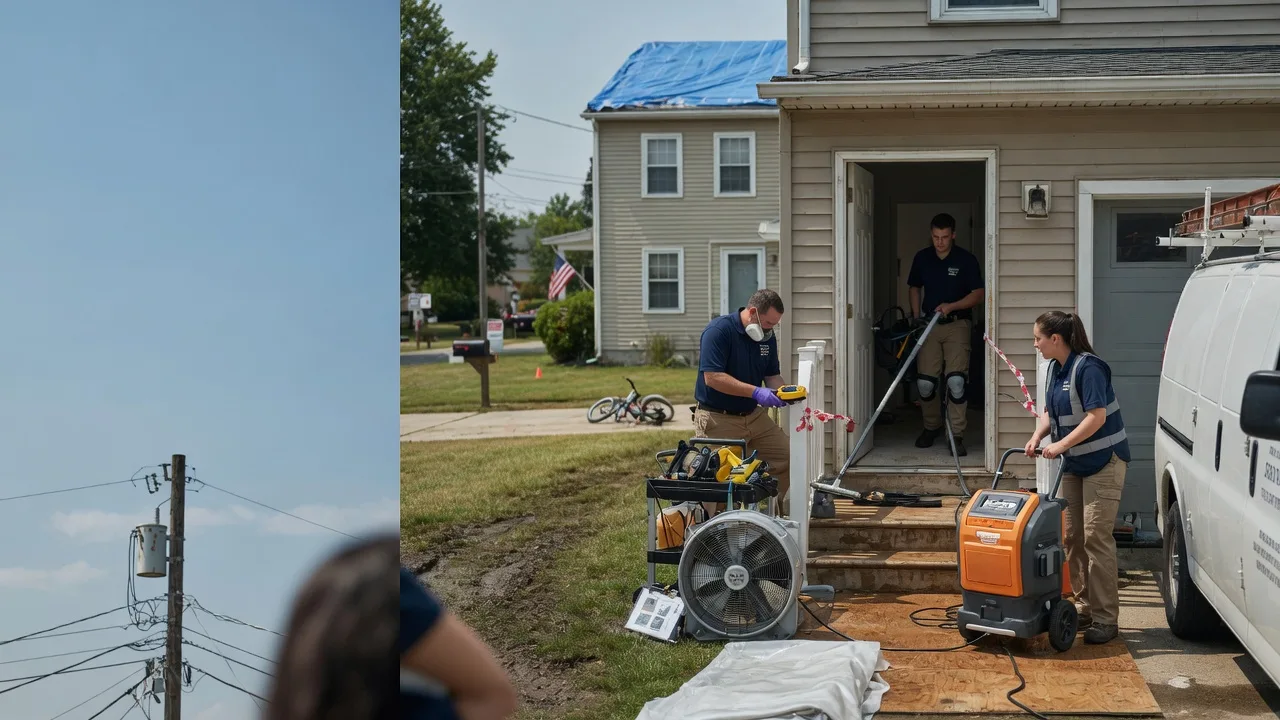 Water Damage Repair in North Franklin, CT near me